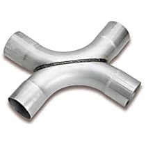 Universal, X-Pipe Aluminized Steel Exhaust Pipe X-Terminator Series