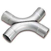 Universal, X-Pipe Aluminized Steel Exhaust Pipe X-Terminator Series