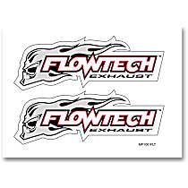 MP1001FLT Decal - Black, Red, Gray, Decal Sheet, Universal, 4.5 in. wide x 3.25 in. tall, Set of 2