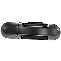 Front, Passenger Side Smooth Black Exterior Door Handle, Without Key Hole, 4-Door, Sport Utility
