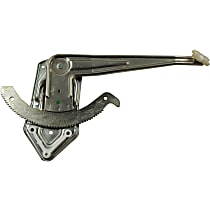 Front, Driver Side Power Window Regulator, Without Motor