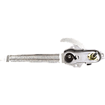 Front, Driver Side Manual Window Regulator, Hand-Crank Type
