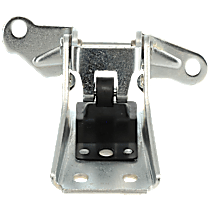 Front, Passenger Side, Upper or Driver Side, Lower Door Hinge, Chrome