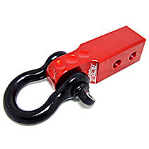 00020-01 Hitch Link - Powdercoated red, Aluminum