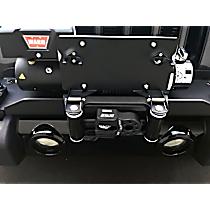 00050-04 Winch Link - Powdercoated Black, Aluminum