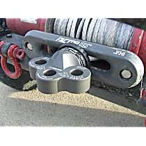 Winch Link - Anodized gray, Aluminum