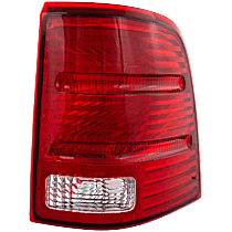 Passenger Side Halogen Tail Light, Without bulb(s), OE Replacement, CAPA Certified