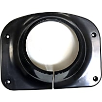 D4106 Steering Column Cover - Black, Direct Fit