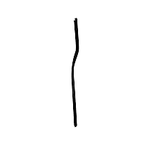 F2109 Weatherstrip Seal - Belt Weatherstrip, Direct Fit, Sold Individually