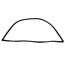 G4128 Weatherstrip Seal - Black, Glass Weatherstripping, Direct Fit, Sold individually