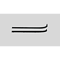 KD2005 Door Glass Weatherstrip - Set of 2
