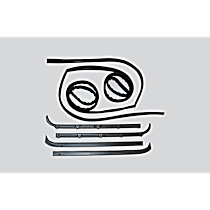 KF1001 Door Glass Weatherstrip - Set of 6