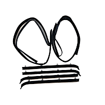 Driver and Passenger Side, Inner and Outer Weatherstrip Kit