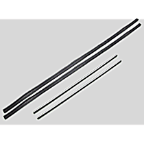 KG1004A Driver and Passenger Side, Upper Weatherstrip Kit, Set of 4