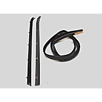 KG1009C Passenger Side, Inner and Outer Weatherstrip Kit, Set of 3