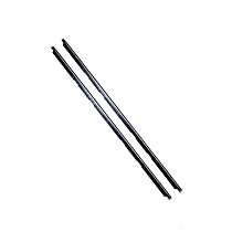 KG2046 Door Glass Weatherstrip - Set of 2