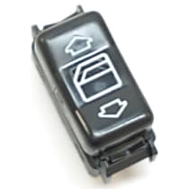 124-820-46-10 Front or Rear, Driver Side Window Switch, Located in Center Console