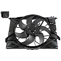 2219066500 OE Replacement Auxiliary fan, OE Replacement Series