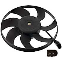 39164 OE Replacement Passenger Side Radiator Fan, Single fan, OE Replacement Series
