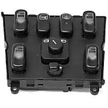 44735 Window Switch (Quadruple) with Mirror Adjustment - Replaces OE Number 163-820-66-10