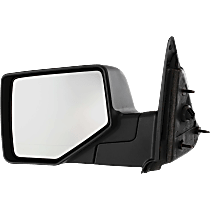 Driver Side Mirror, Manual Adjust, Manual Folding, Non-Heated, Textured Black, Without Signal Light, Without memory, Without Puddle Light, Without Auto-Dimming, Without Blind Spot Feature