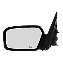 Driver Side Mirror, Power, Heated, Non-Folding, With 1 Paintable and 1 Textured Black Cap, No Signal Light, No Memory, No Puddle Light, No Auto-Dimming, No Blind Spot Feature