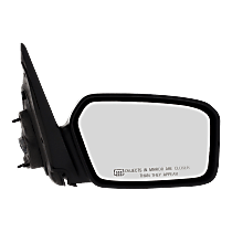Passenger Side Mirror, Power, Heated, Non-Folding, With 1 Paintable and 1 Textured Black Cap, No Signal Light, No Memory, No Puddle Light, No Auto-Dimming, No Blind Spot Feature