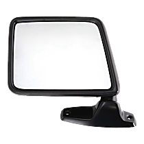 Driver Side Mirror, Manual Adjust, Manual Folding, Non-Heated, Paintable, Without Signal Light, Without memory, Without Puddle Light, Without Auto-Dimming, Without Blind Spot Feature
