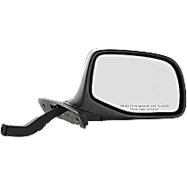 Passenger Side Mirror, Non-Towing, Manual Adjust, Manual Folding, Non-Heated, Paintable, Without Signal Light, Without memory, Without Puddle Light, Without Auto-Dimming, Without Blind Spot Feature