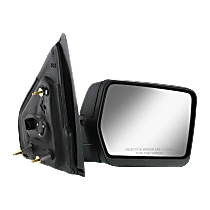 WLLW Side Mirror Replacement Glass fit for 2004 2005 2006 2007 2008 Ford F150 Flat LH Left Driver Side Including Adhesive Non Towing Mirror Glass Non Heated