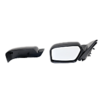 Driver Side Mirror, Power, Non-Heated, Non-Folding, With 1 Paintable and 1 Textured Black Cap, No Signal Light, No Memory, No Puddle Light, No Auto-Dimming, No Blind Spot Feature
