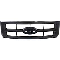 Grille Assembly, Painted Black Shell and Insert, Grille