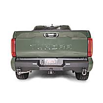 Rear Bumper, Powdercoated Black