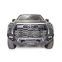 Front Bumper, No Guard, Powdercoated Black
