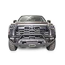 Front Bumper, With Pre-Runner Guard, Powdercoated Black