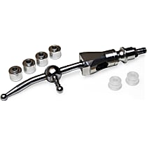 Shifter - Polished, Steel and Aluminum, Manual, Direct Fit, Sold individually