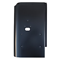 0485-135 Tail Light Panel - Black, Direct Fit