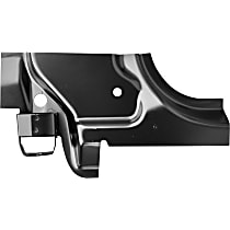 0724-211 Pillar Panel - Black, Direct Fit