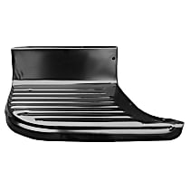 0847-159 L Bumper Step - Painted Black, Steel, Direct Fit, Sold individually