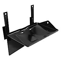 0847-241 U Battery Tray - Black, Steel, Direct Fit, Sold individually