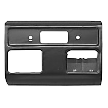 0848-350 U Dash Panel - Black, Plastic, Direct Fit