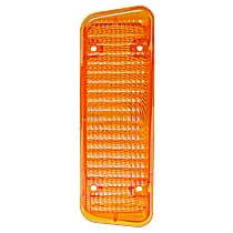 0849-027 L Parking Light Lens - Amber, Direct Fit