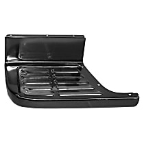 0849-159 L Bumper Step - Painted Black, Steel, Direct Fit, Sold individually