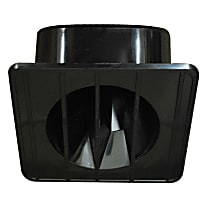 0849-179 Air Vent - Black, Steel, Direct Fit
