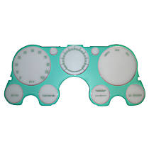0849-183 Gauge Lens - Aqua, Plastic