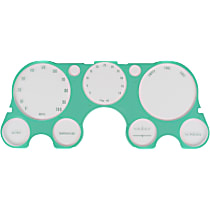 0849-185 Instrument Cluster Panel Accent - Green, Direct Fit