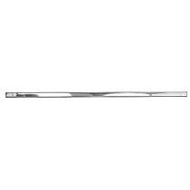 0849-431 L Tailgate Handle Bezel, Smooth Black Steel