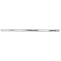 0849-432 R Tailgate Handle Bezel, Smooth Black Steel