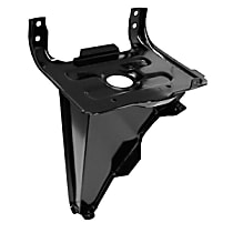 0851-240 U Battery Tray - Black, Steel, Direct Fit, Sold individually