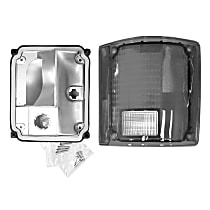0851-612 R Passenger Side Tail Light, Without bulb(s)